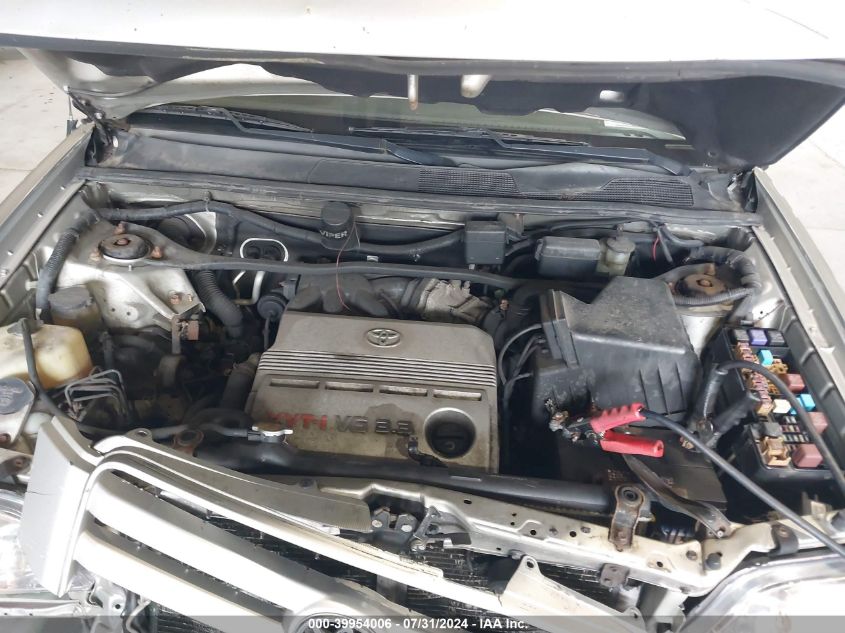 2004 Toyota Highlander Limited V6/V6 VIN: JTEEP21AX40011481 Lot: 39954006