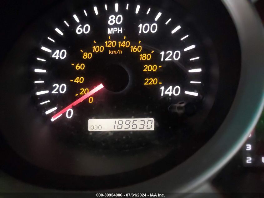 2004 Toyota Highlander Limited V6/V6 VIN: JTEEP21AX40011481 Lot: 39954006