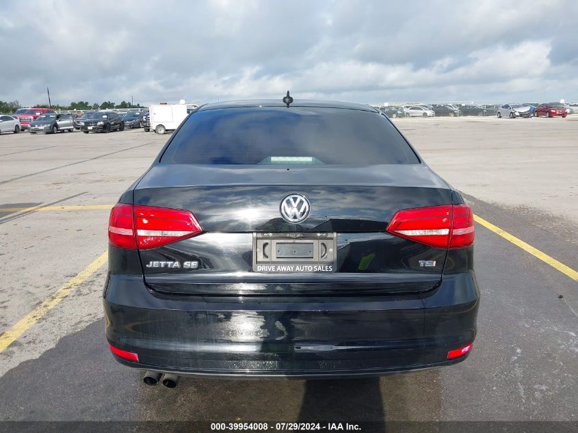 2015 Volkswagen Jetta Se VIN: 3VWD17AJXFM314465 Lot: 39954008