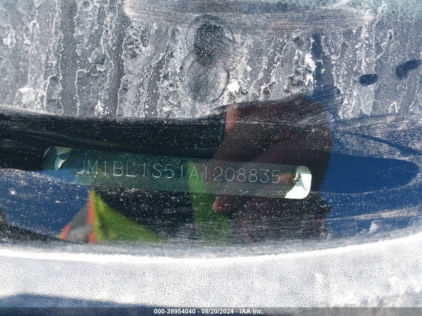 2010 Mazda Mazda3 S Sport VIN: JM1BL1S51A1208835 Lot: 39954040
