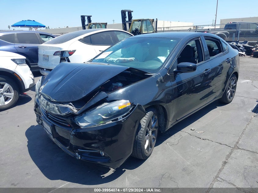 2015 Dodge Dart Sxt VIN: 1C3CDFBB6FD391633 Lot: 39954074