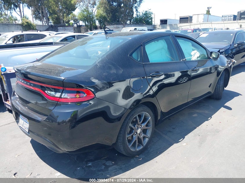 2015 Dodge Dart Sxt VIN: 1C3CDFBB6FD391633 Lot: 39954074