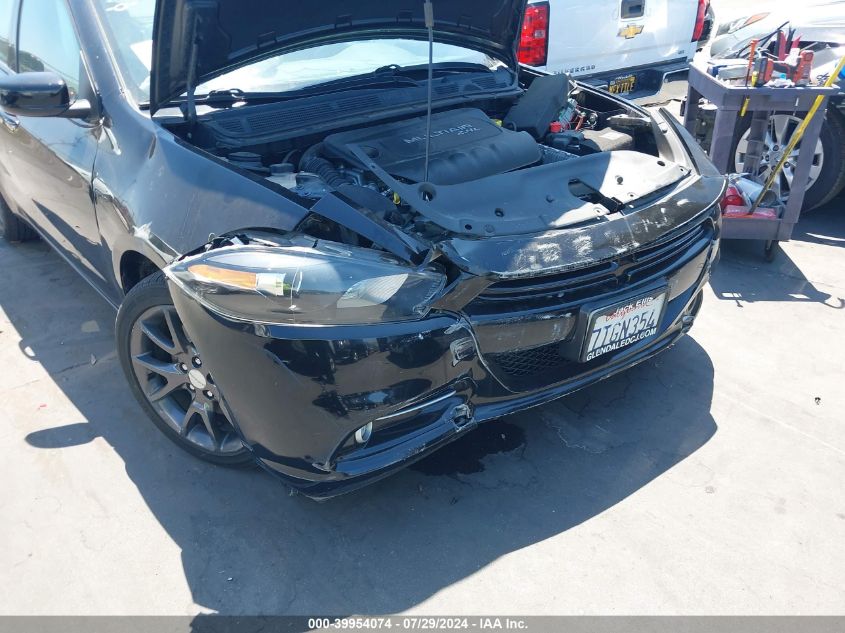 2015 Dodge Dart Sxt VIN: 1C3CDFBB6FD391633 Lot: 39954074