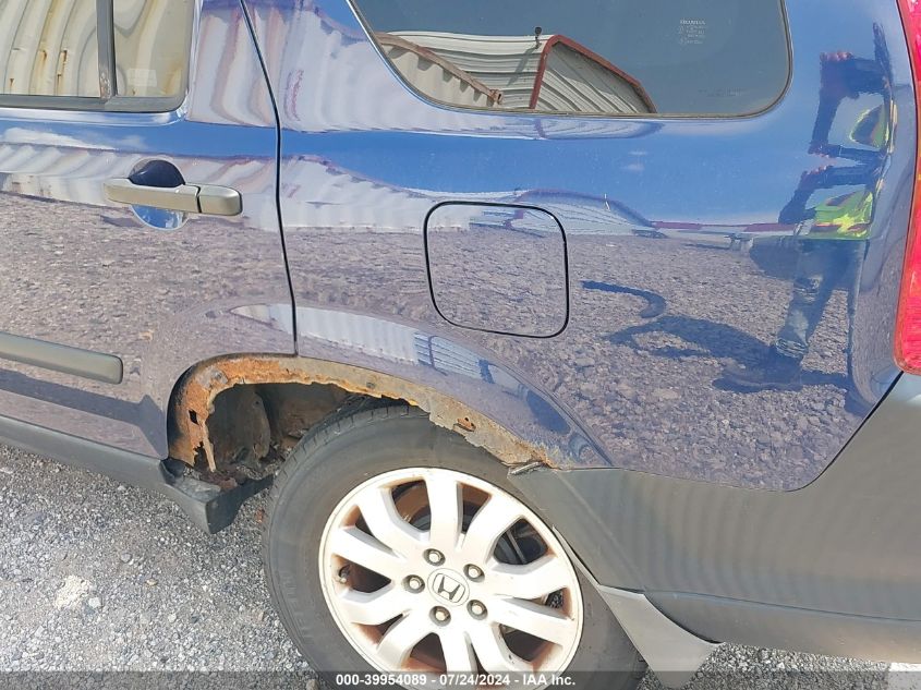 2005 Honda Cr-V Ex VIN: JHLRD78865C053566 Lot: 39954089