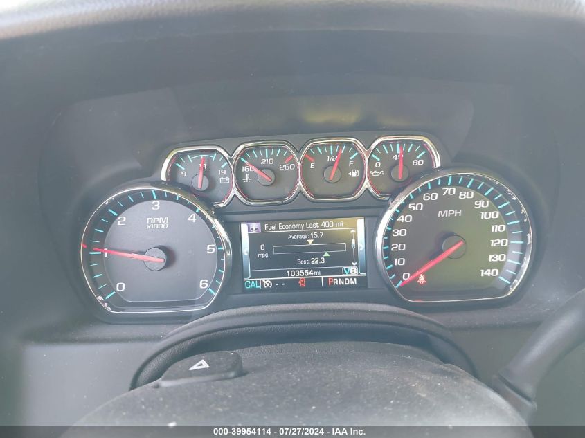 2016 Chevrolet Tahoe K1500 Lt VIN: 1GNSKBKC7GR283385 Lot: 39954114