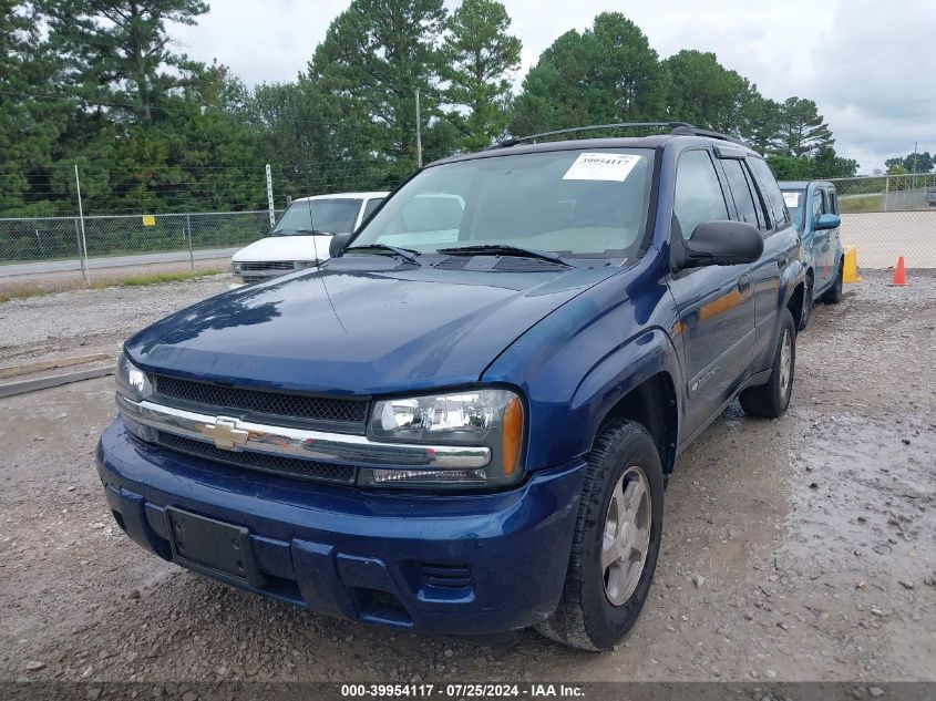 2004 Chevrolet Trailblazer Ls VIN: 1GNDS13S642391820 Lot: 39954117