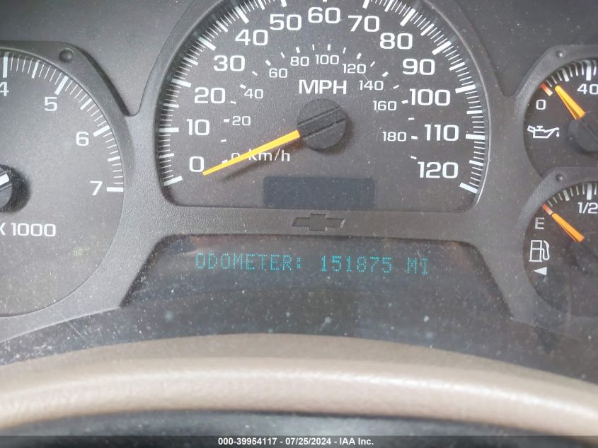 2004 Chevrolet Trailblazer Ls VIN: 1GNDS13S642391820 Lot: 39954117