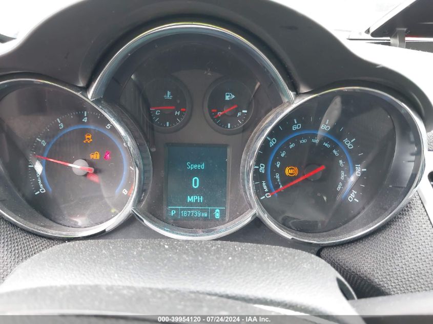 2012 Chevrolet Cruze 1Lt VIN: 1G1PF5SC3C7305742 Lot: 39954120