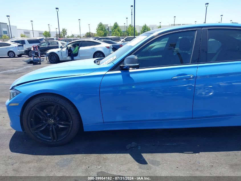 2012 BMW 328I VIN: WBA3A5C50CF349236 Lot: 39954162