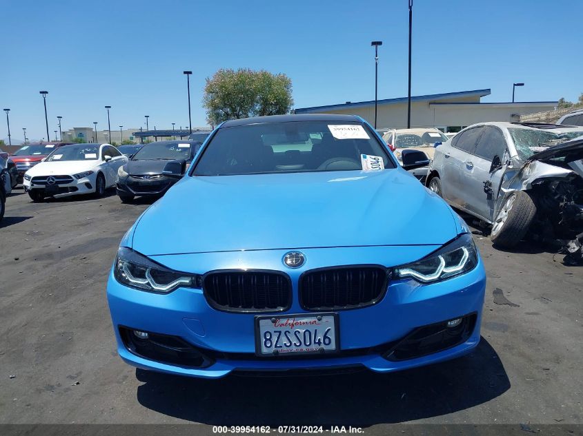 2012 BMW 328I VIN: WBA3A5C50CF349236 Lot: 39954162