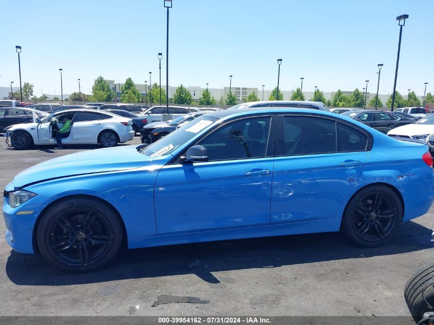 2012 BMW 328I VIN: WBA3A5C50CF349236 Lot: 39954162