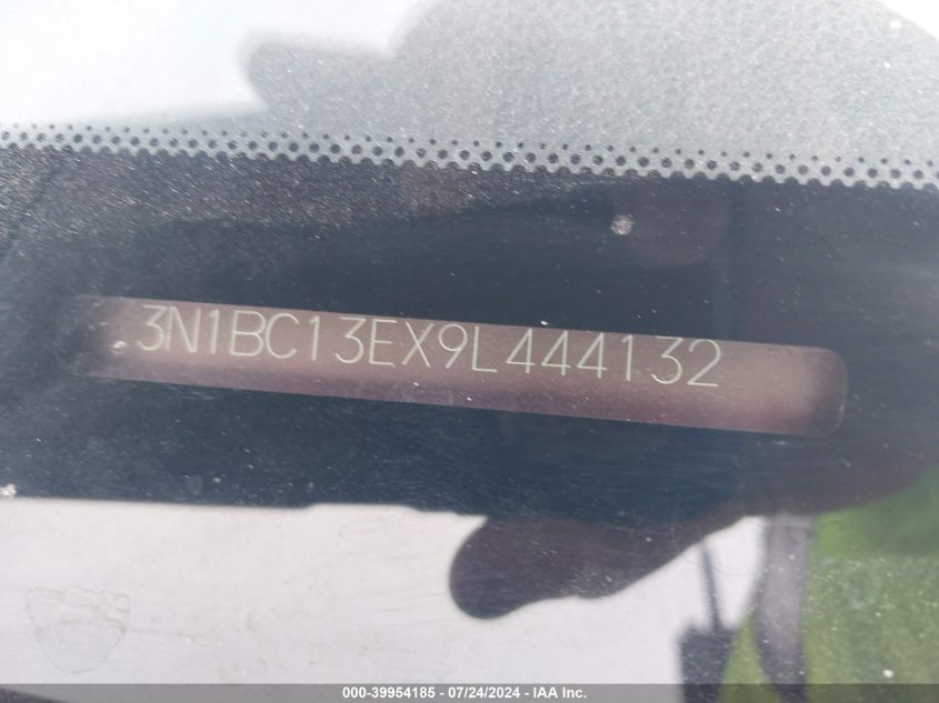 2009 Nissan Versa 1.8S VIN: 3N1BC13EX9L444132 Lot: 39954185