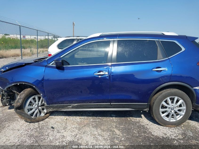 2019 Nissan Rogue Sv VIN: 5N1AT2MVXKC705124 Lot: 39954224