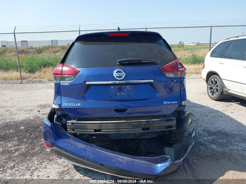 2019 Nissan Rogue Sv VIN: 5N1AT2MVXKC705124 Lot: 39954224