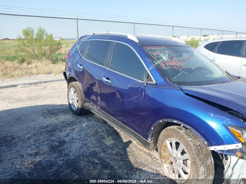 2019 Nissan Rogue Sv VIN: 5N1AT2MVXKC705124 Lot: 39954224