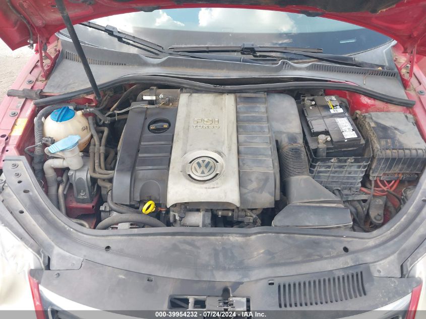 2008 Volkswagen Eos Komfort/Turbo VIN: WVWBA71F48V029064 Lot: 39954232