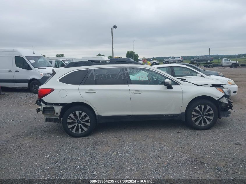 2015 Subaru Outback 2.5I Limited VIN: 4S4BSAJC1F3275736 Lot: 39954235