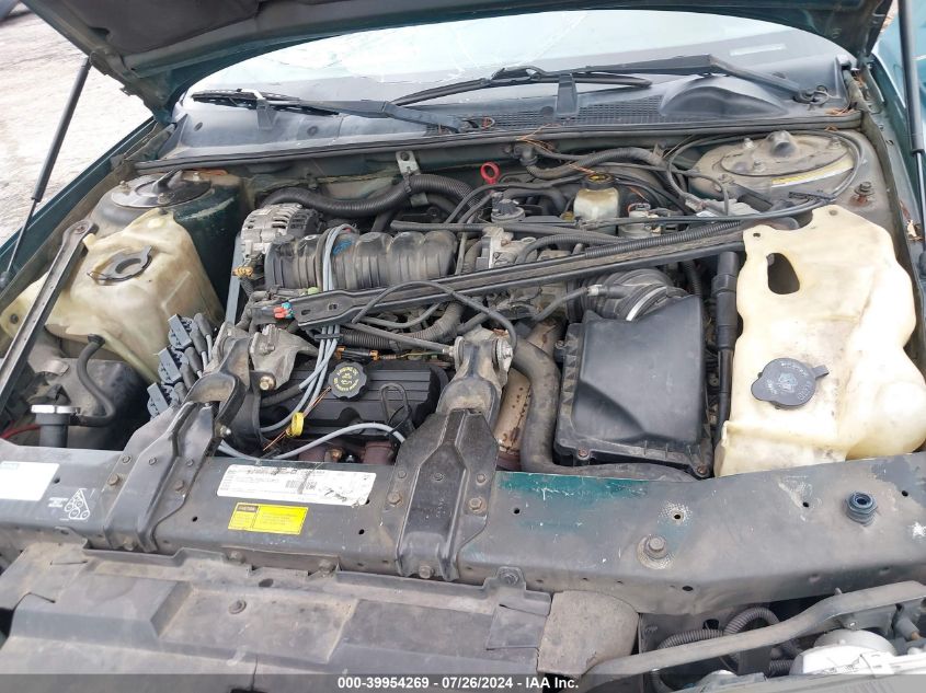 1999 Chevrolet Monte Carlo Z34 VIN: 2G1WX12K9X9227500 Lot: 39954269