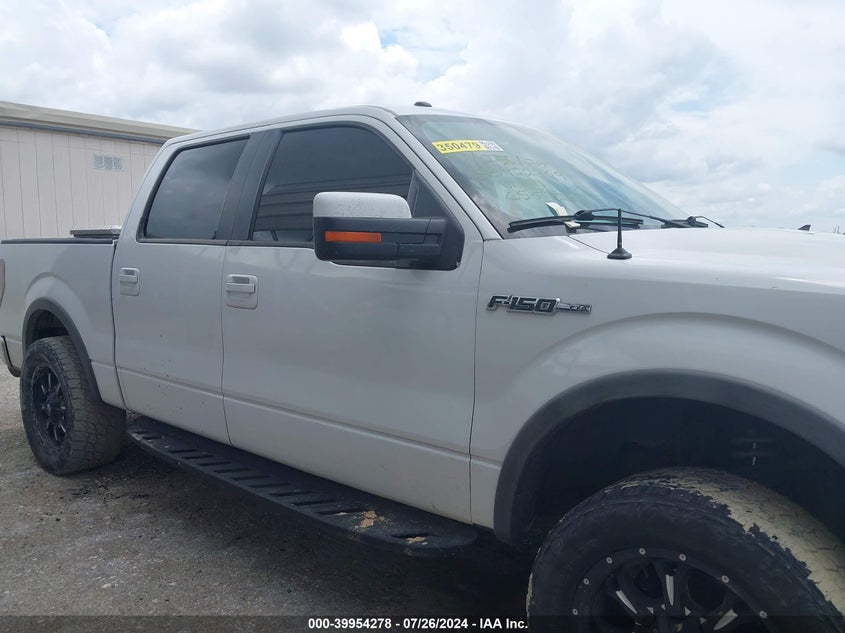 2012 Ford F150 Supercrew VIN: 1FTFW1EFXCFC55820 Lot: 39954278
