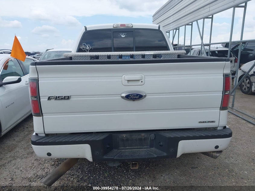 2012 Ford F150 Supercrew VIN: 1FTFW1EFXCFC55820 Lot: 39954278