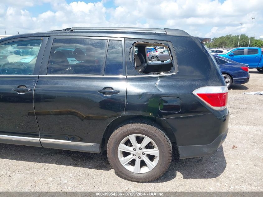 2011 Toyota Highlander Se V6 VIN: 5TDZK3EH1BS025023 Lot: 39954286