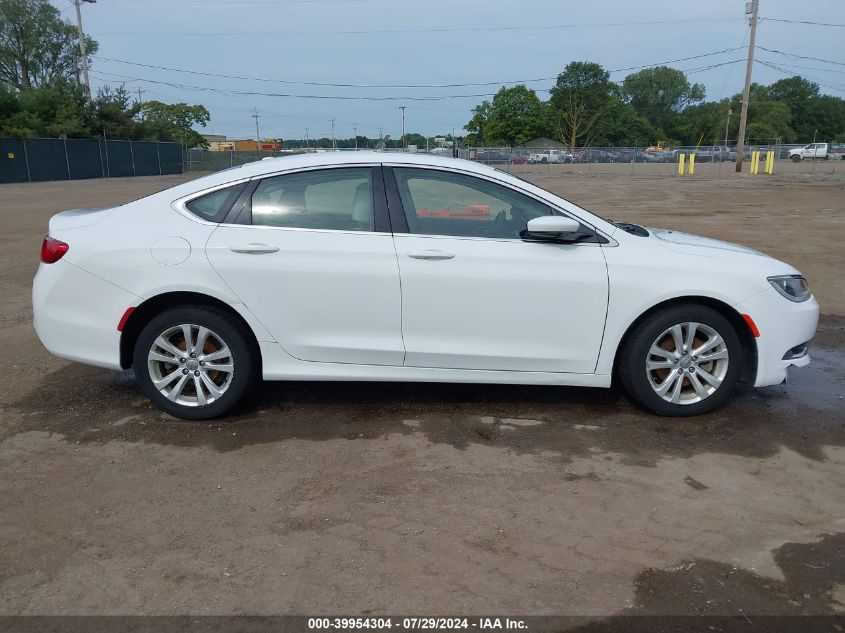 2015 Chrysler 200 Limited VIN: 1C3CCCAB4FN674495 Lot: 39954304