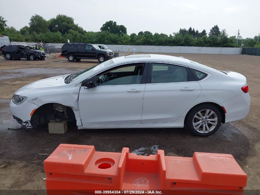 2015 Chrysler 200 Limited VIN: 1C3CCCAB4FN674495 Lot: 39954304