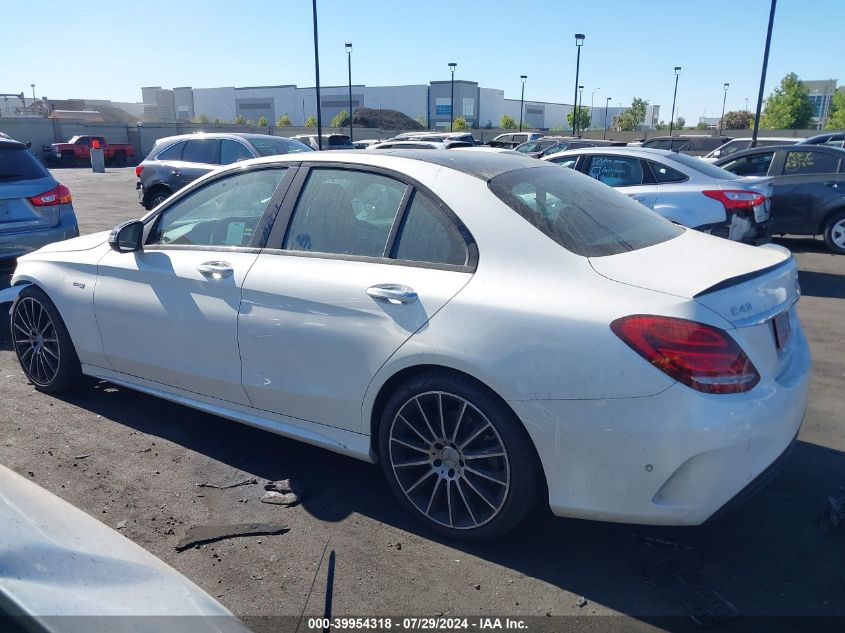 2018 Mercedes-Benz Amg C 43 4Matic VIN: 55SWF6EB1JU268384 Lot: 39954318