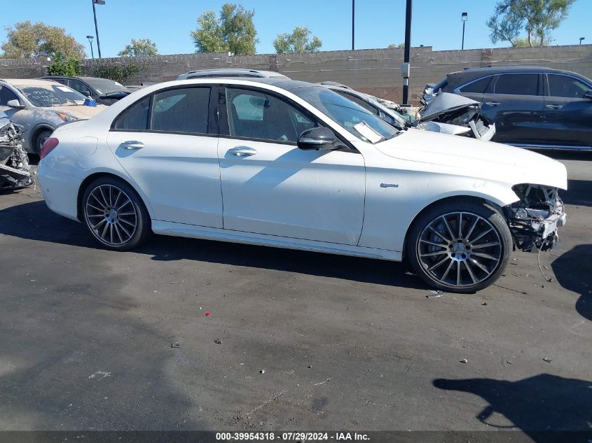 2018 Mercedes-Benz Amg C 43 4Matic VIN: 55SWF6EB1JU268384 Lot: 39954318
