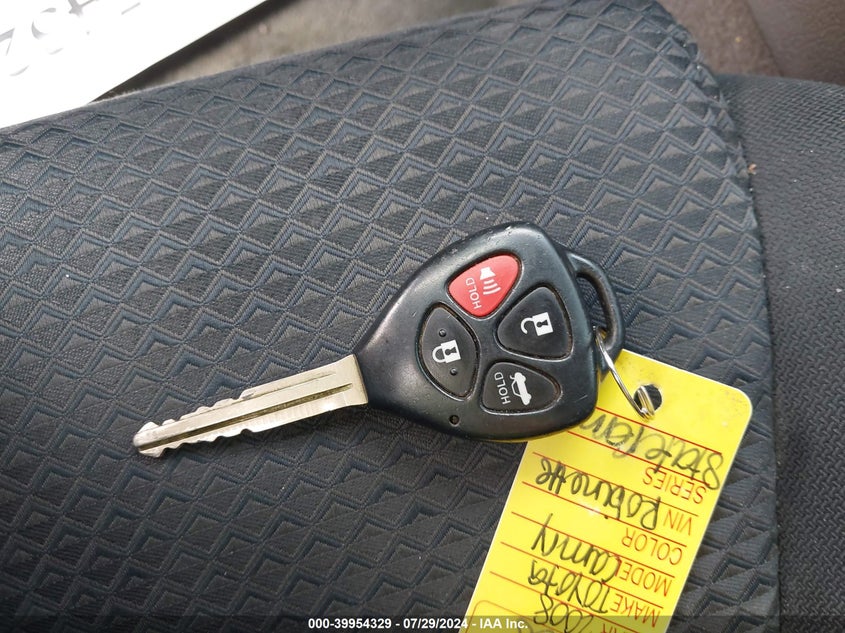 2008 Toyota Camry Le/Se/Xle VIN: 4T1BE46K08U769124 Lot: 39954329