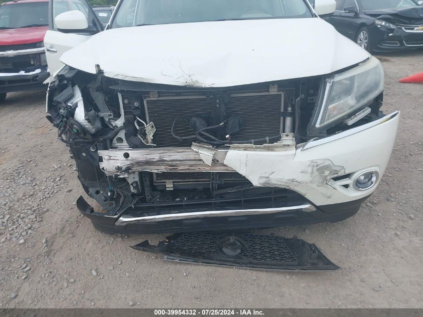 2016 Nissan Pathfinder Platinum VIN: 5N1AR2MN7GC619551 Lot: 39954332