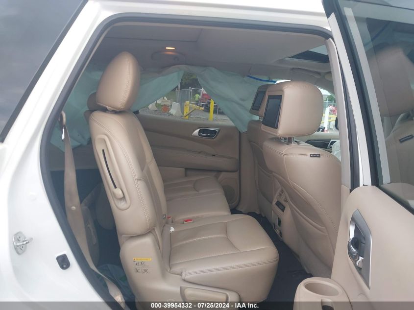 2016 Nissan Pathfinder Platinum VIN: 5N1AR2MN7GC619551 Lot: 39954332