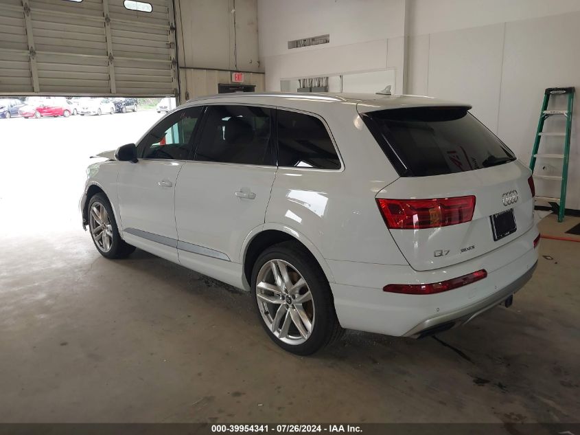 2018 Audi Q7 3.0T Premium VIN: WA1VAAF78JD047004 Lot: 39954341