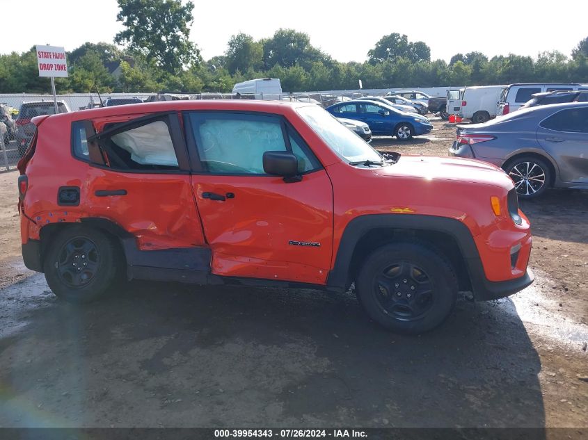 2021 Jeep Renegade Sport/Jeepster VIN: ZACNJCAB0MPM29804 Lot: 39954343