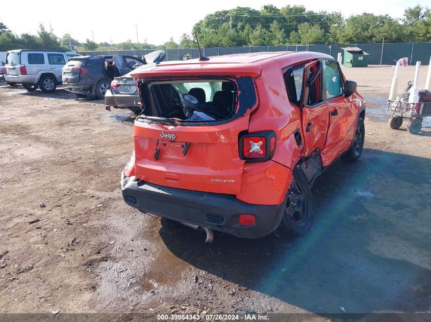 2021 Jeep Renegade Sport/Jeepster VIN: ZACNJCAB0MPM29804 Lot: 39954343