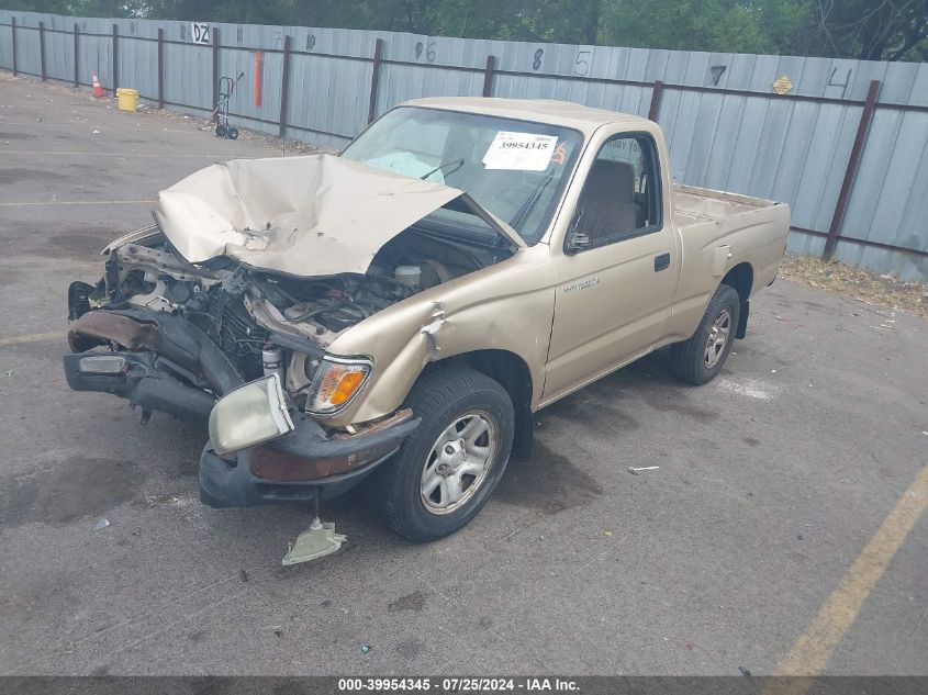 2003 Toyota Tacoma VIN: 5TENL42N03Z289267 Lot: 39954345