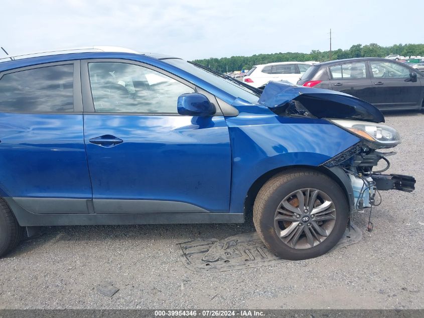 2014 Hyundai Tucson Gls/Limited/Se VIN: KM8JU3AG5EU927254 Lot: 39954346