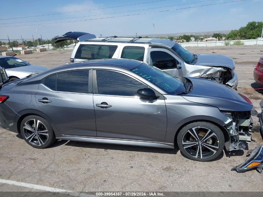 2021 Nissan Sentra Sr Xtronic Cvt VIN: 3N1AB8DV7MY269145 Lot: 39954357