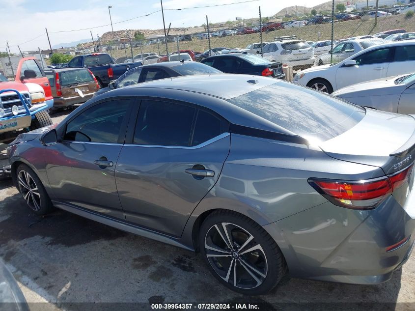 2021 Nissan Sentra Sr Xtronic Cvt VIN: 3N1AB8DV7MY269145 Lot: 39954357