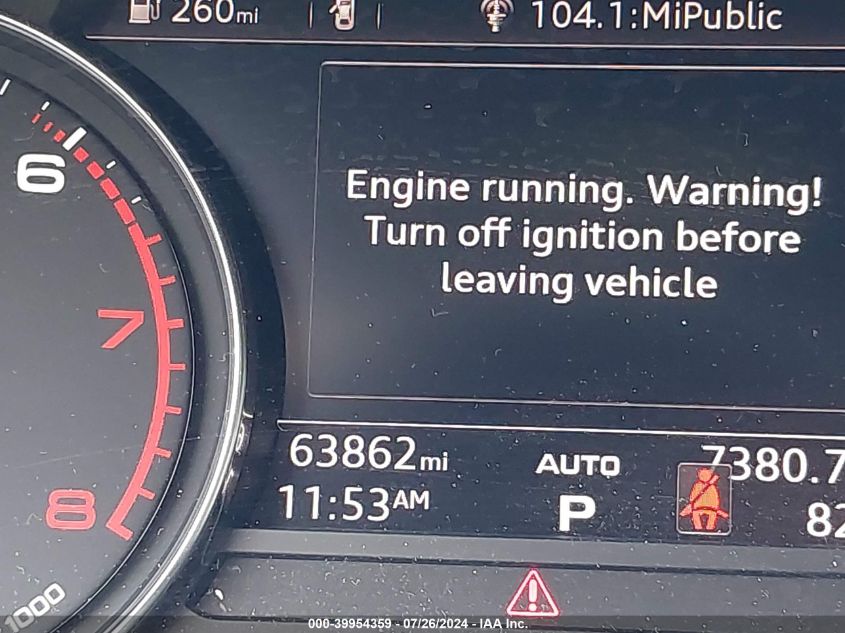 2018 AUDI A5 2.0T PREMIUM - WAUANCF56JA008736