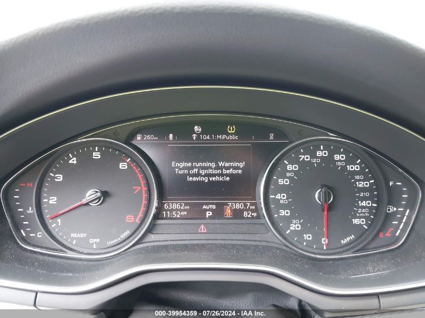 2018 AUDI A5 2.0T PREMIUM - WAUANCF56JA008736