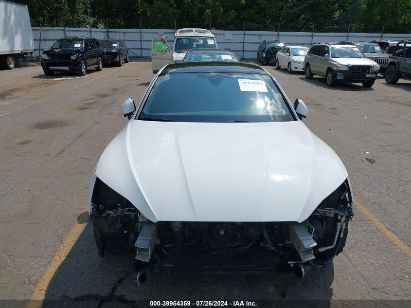 2018 AUDI A5 2.0T PREMIUM - WAUANCF56JA008736