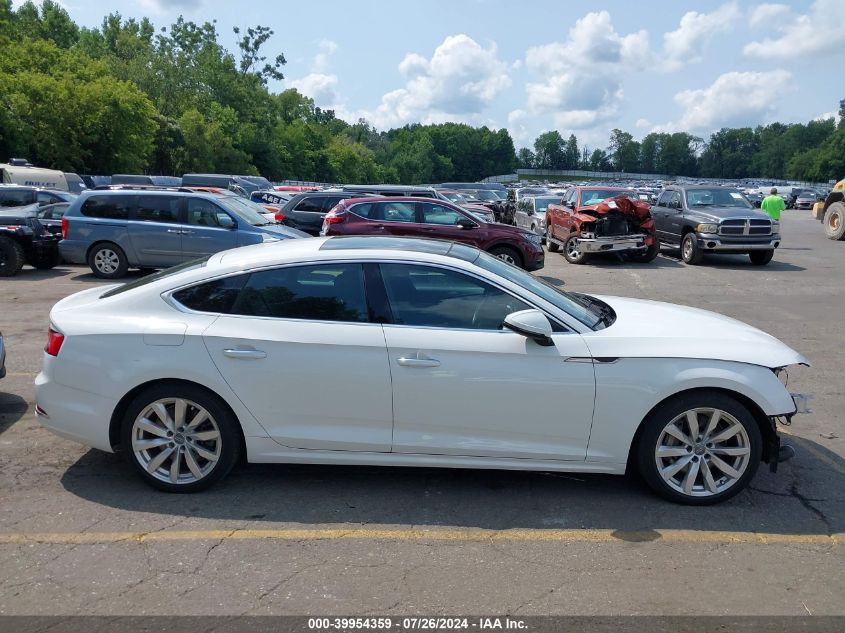 2018 Audi A5 2.0T Premium VIN: WAUANCF56JA008736 Lot: 39954359