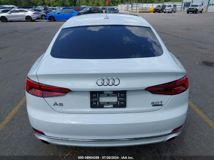 2018 AUDI A5 2.0T PREMIUM - WAUANCF56JA008736