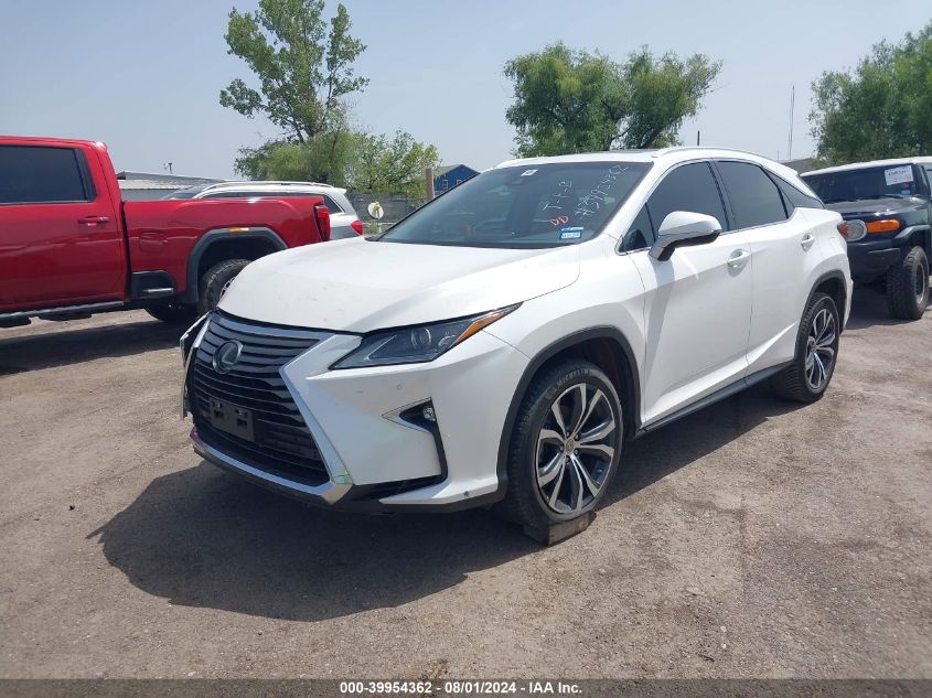 VIN 2T2ZZMCA6HC062959 2017 Lexus RX, 350 F Sport no.2