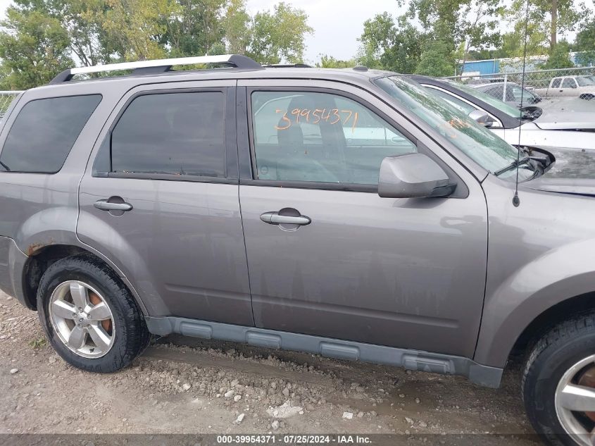 2012 Ford Escape Limited VIN: 1FMCU9EG9CKA00594 Lot: 39954371