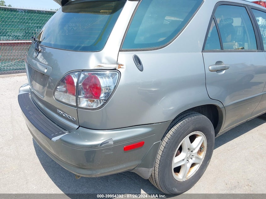 2003 Lexus Rx 300 VIN: JTJHF10U630300458 Lot: 39954392