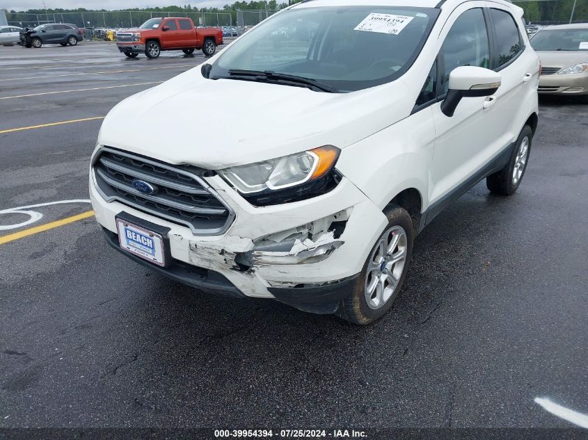 2018 Ford Ecosport Se VIN: MAJ6P1UL5JC224659 Lot: 39954394