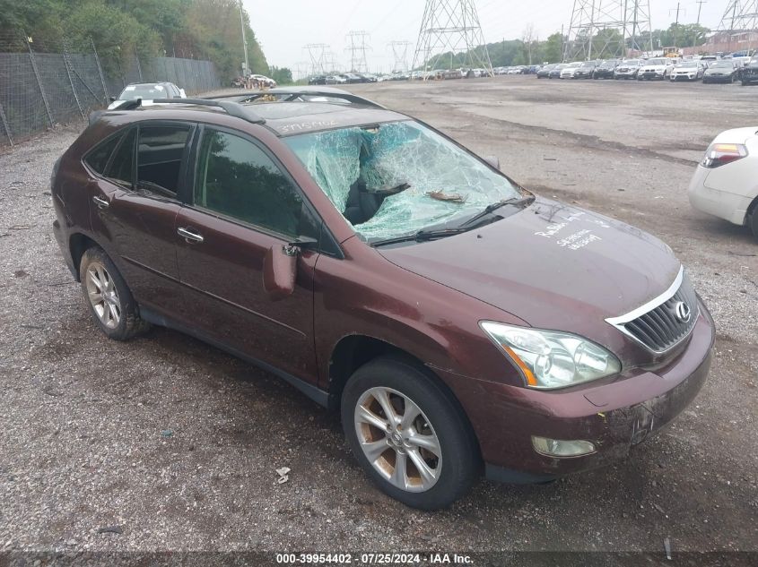 2008 Lexus Rx 350 VIN: JTJHK31U182036549 Lot: 39954402