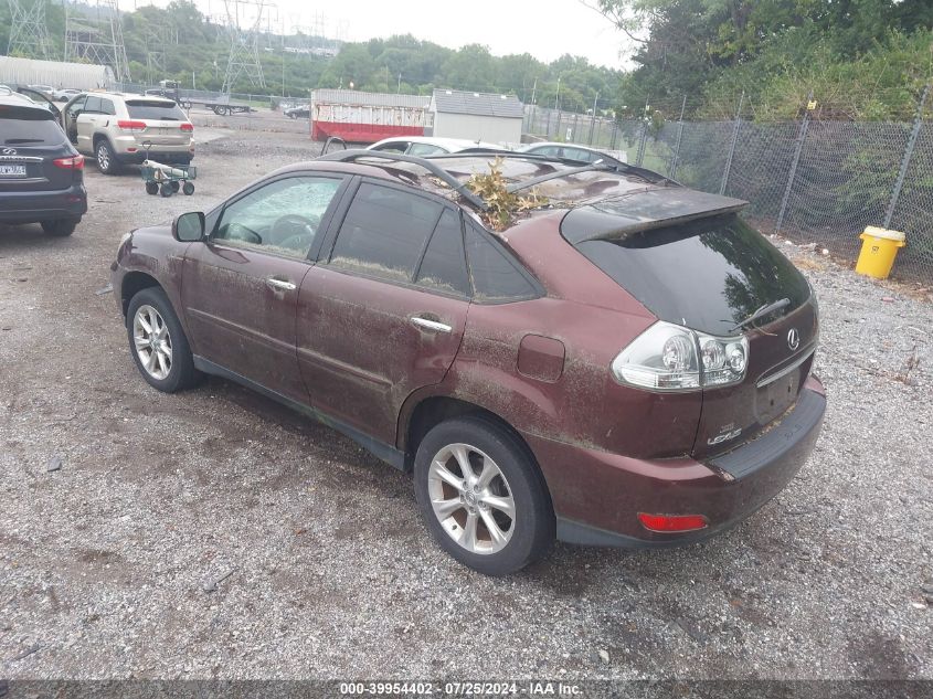 2008 Lexus Rx 350 VIN: JTJHK31U182036549 Lot: 39954402